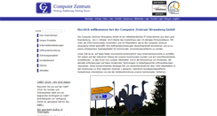 Desktop Screenshot of computerzentrum.de